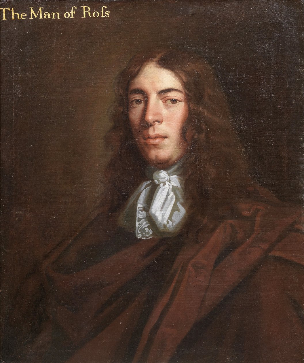 जॉन किर्ले (1637-1724), जिसे रॉस के मैन के रूप में जाना जाता है द्वारा पीटर लिली का सर्कल