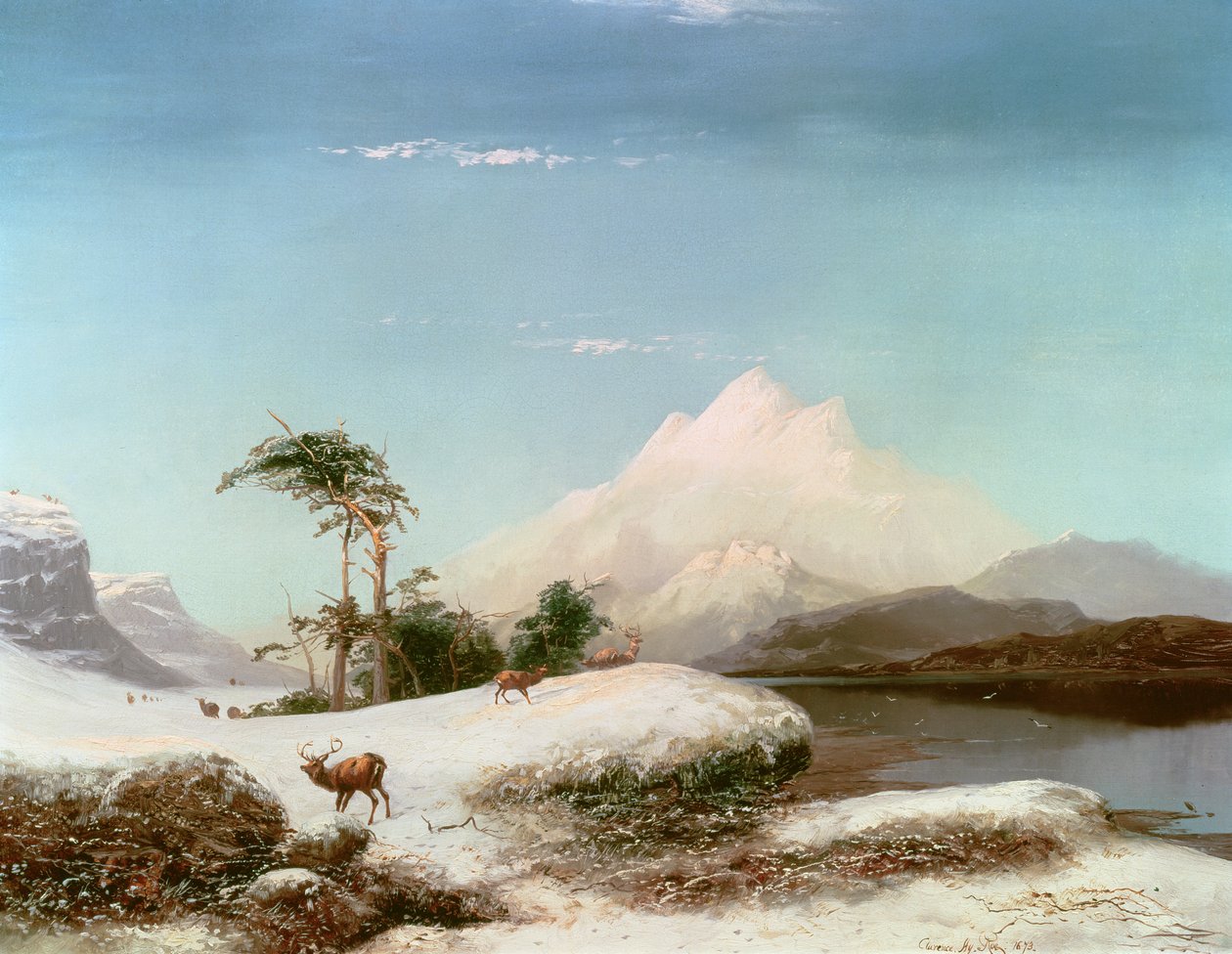 स्कॉटिश हाइलैंड्स, 1873 द्वारा स्पष्टता रो