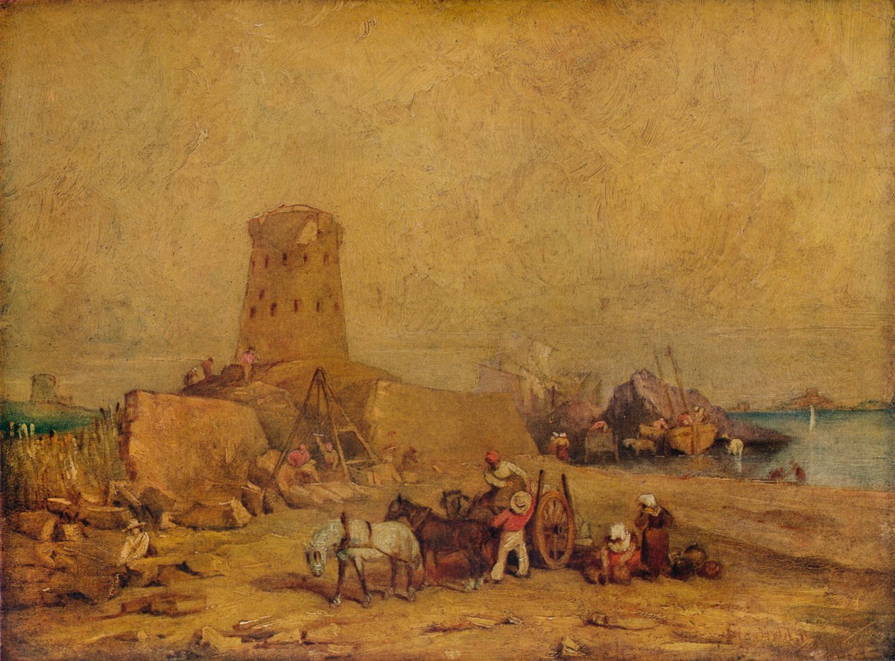 कोस्ट सीन, 19 वीं सदी, 1924 द्वारा क्लार्कसन स्टैनफील्ड