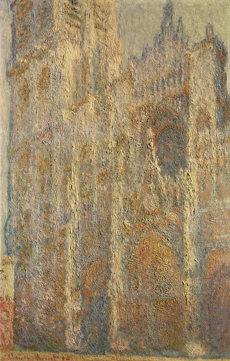 रूएन कैथेड्रल, मिडडे, 1894 द्वारा क्लाउड मोनेट