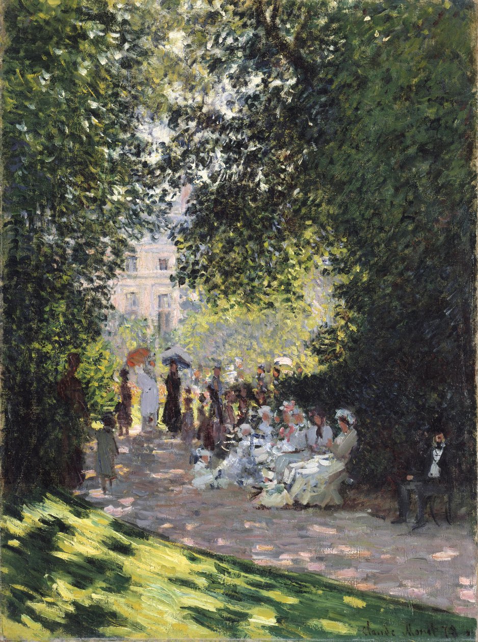 Parc Monceau द्वारा क्लाउड मोनेट