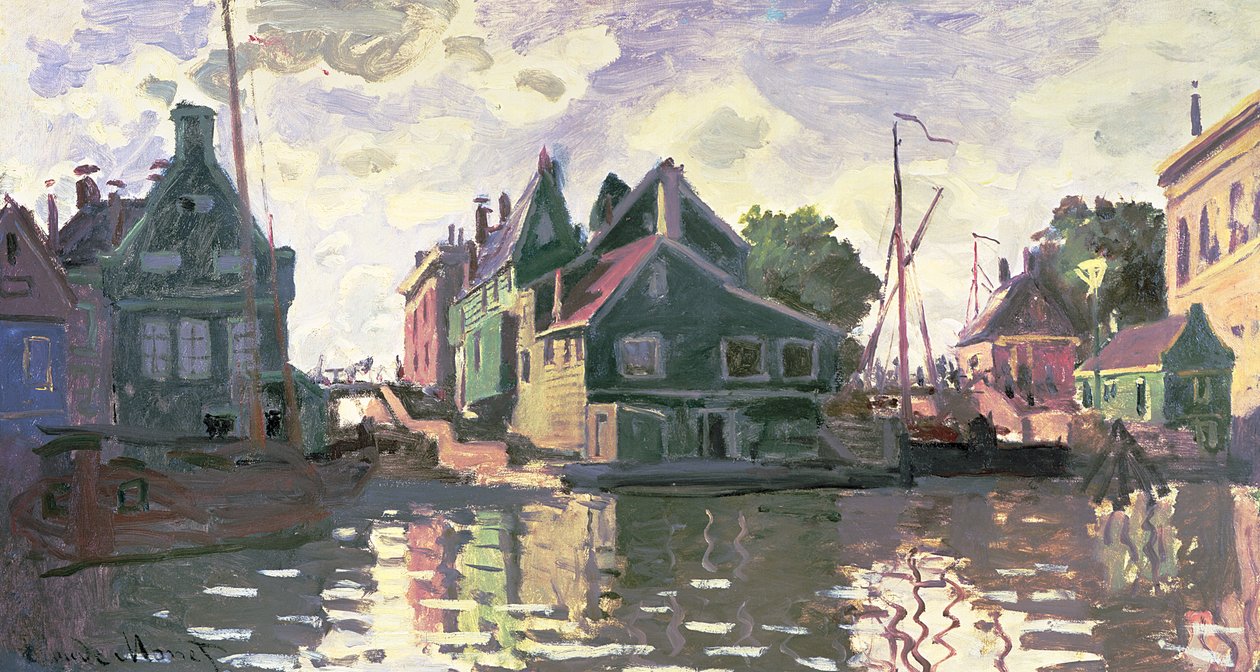 Zaandam द्वारा क्लाउड मोनेट