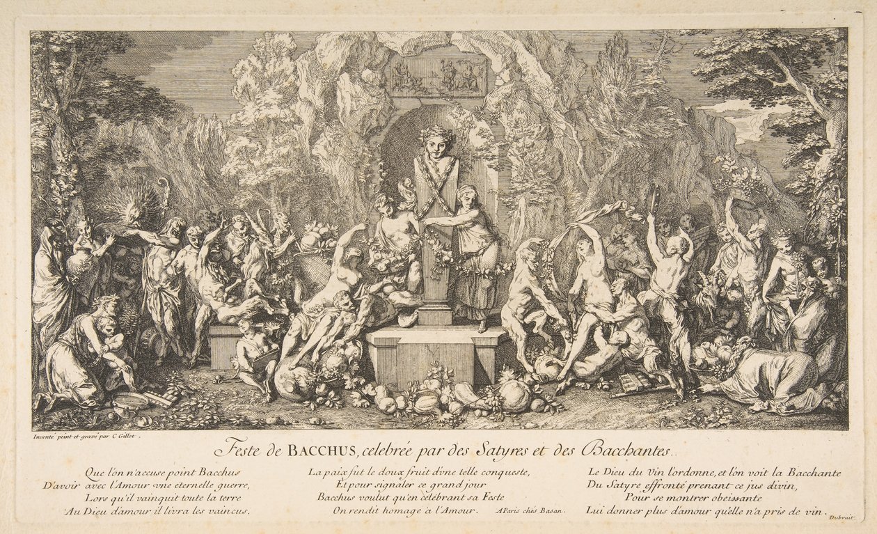 Bacchus.nd के Fête द्वारा क्लाउड गिलोट