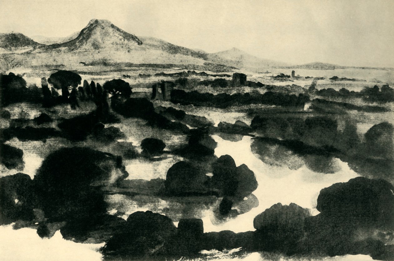 द टाइबर, रोम, इटली, c1640, 1943। द्वारा क्लाउड लोरेन