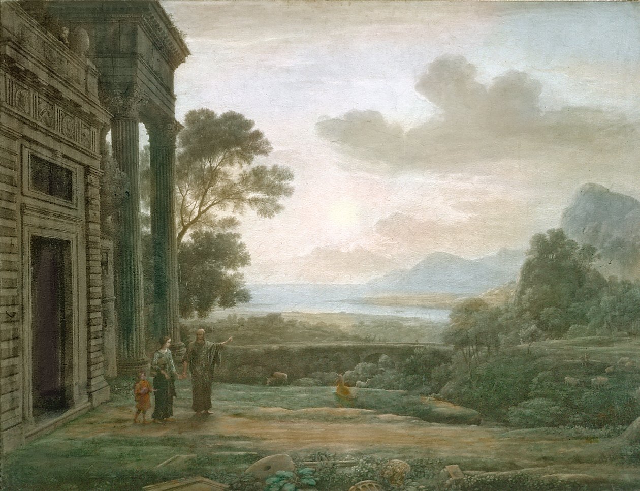 1668 में हैगर का निष्कासन द्वारा क्लाउड लोरेन