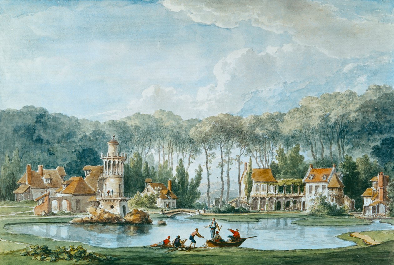 हेमू, पेटिट ट्रायोन, 1786 द्वारा क्लाउड लुइस चैलेट