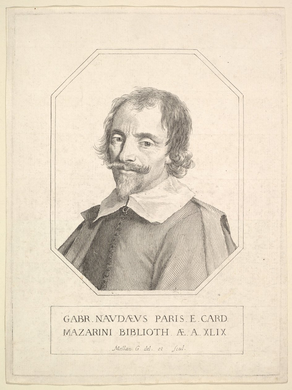 गेब्रियल नौडे, 1648। द्वारा क्लॉड मेलन