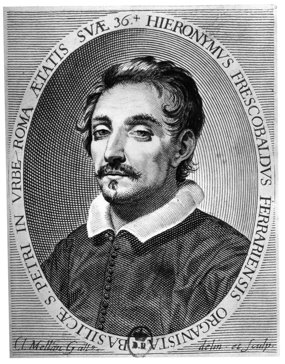 Girolamo Frescobaldi 1583 - 1643 फरारा के एक संगीतकार थे द्वारा क्लॉड मेलन