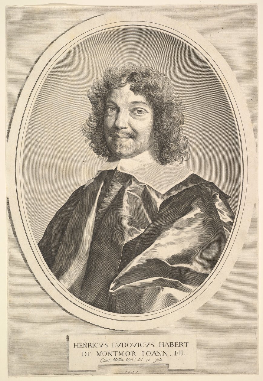 हेनरी-लुई हैबर्ट डी मोंटमोर, 1640। द्वारा क्लॉड मेलन