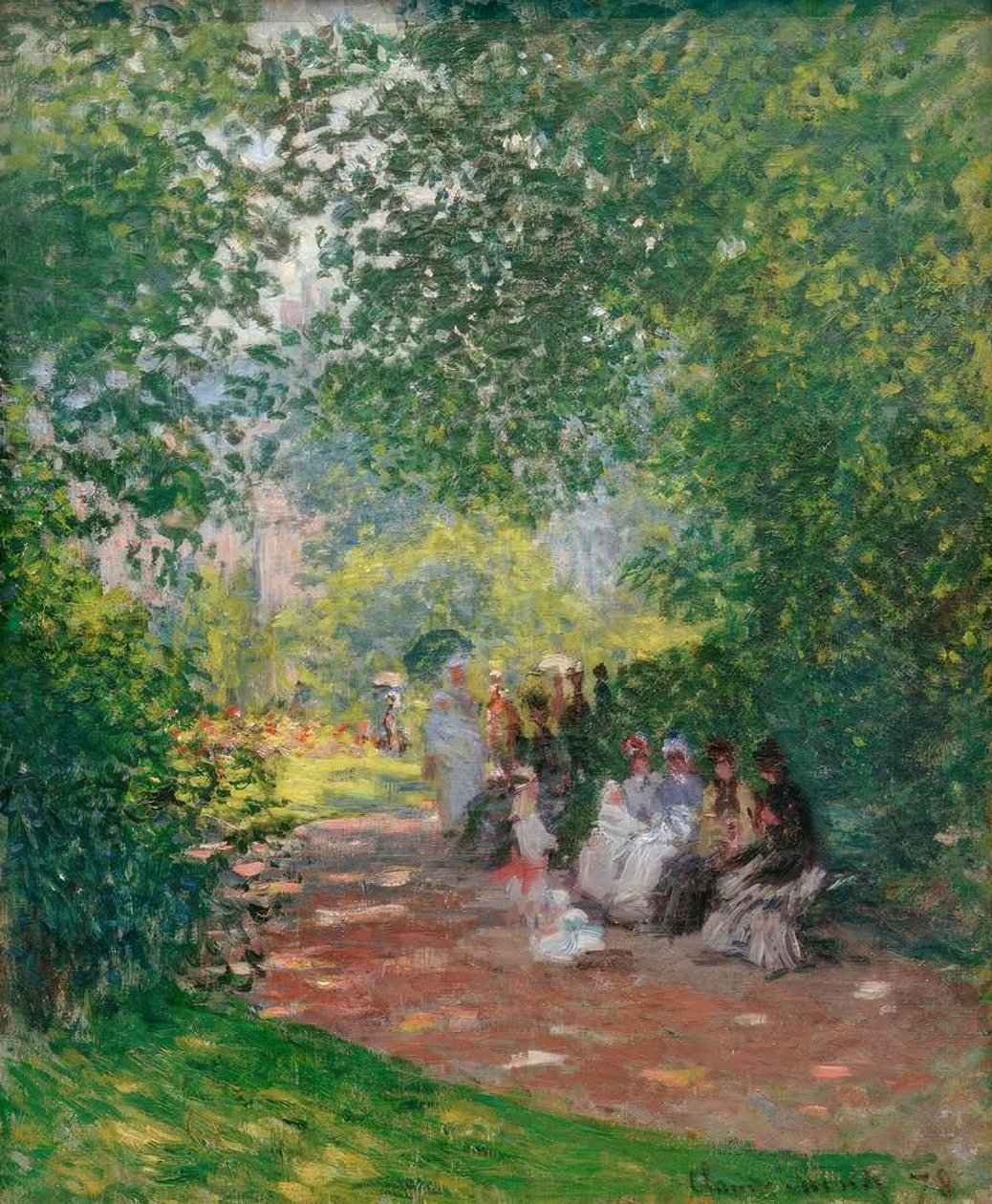 Parc Monceau में द्वारा क्लाउड मोनेट