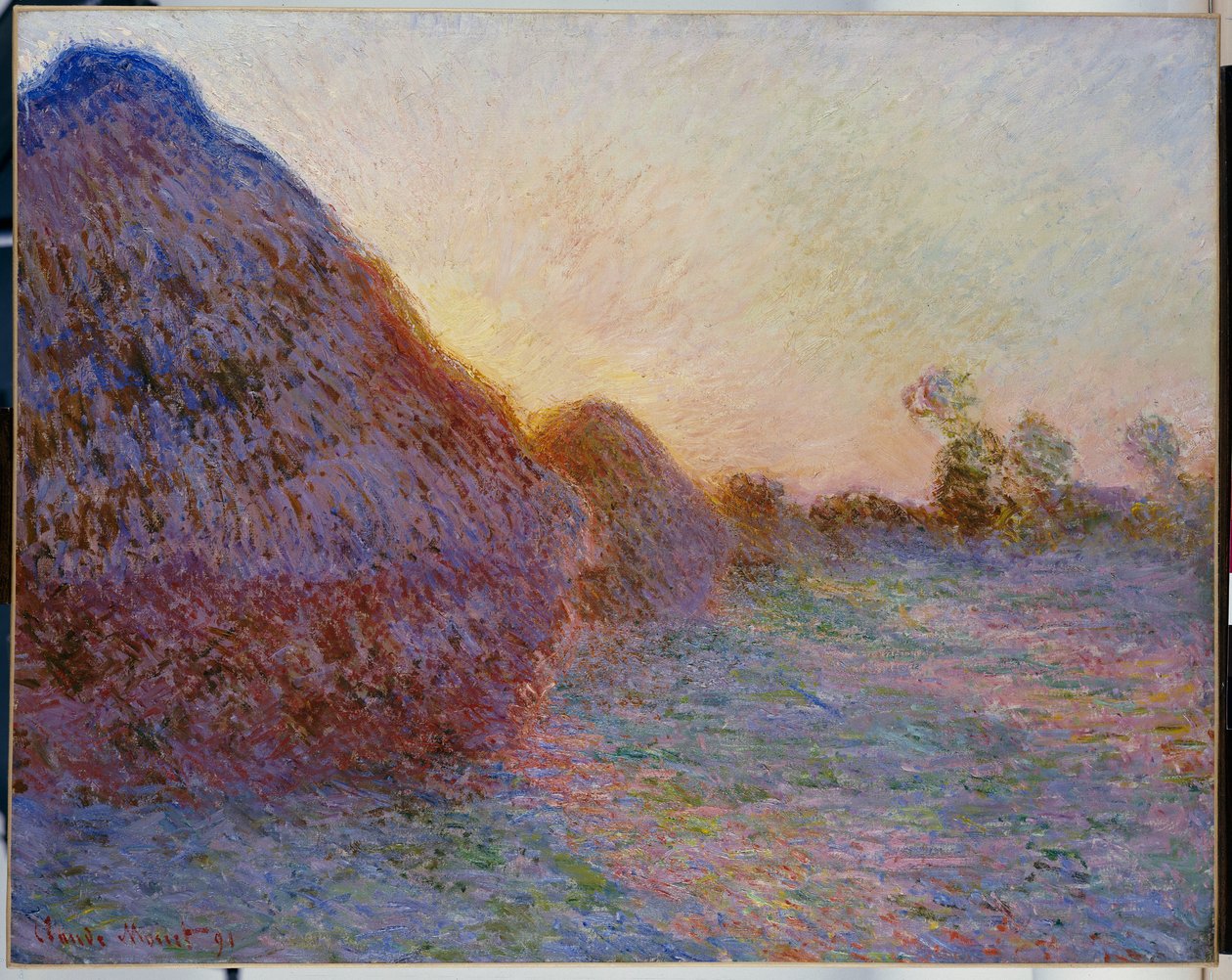 haystacks द्वारा क्लाउड मोनेट