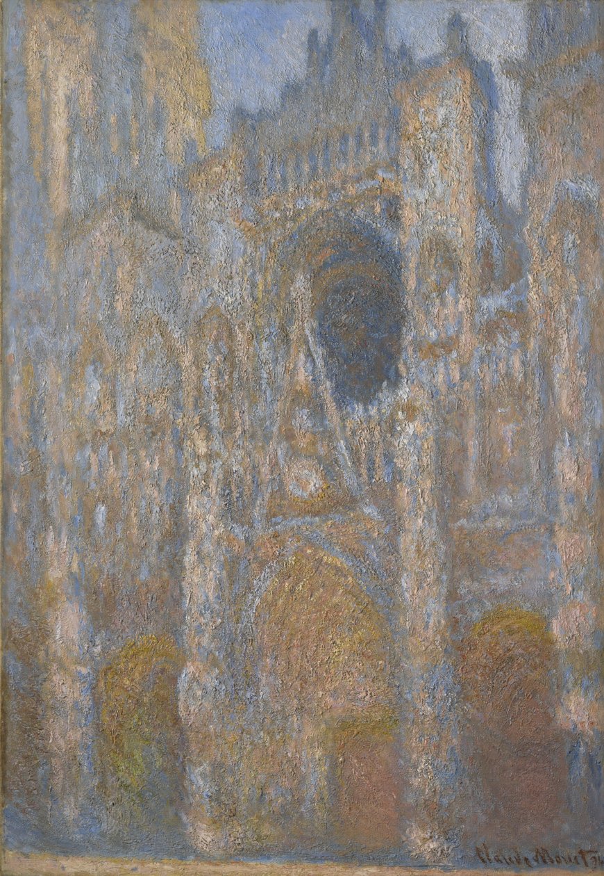 रूएन कैथेड्रल, फैकेड, सी .1892-94 द्वारा क्लाउड मोनेट