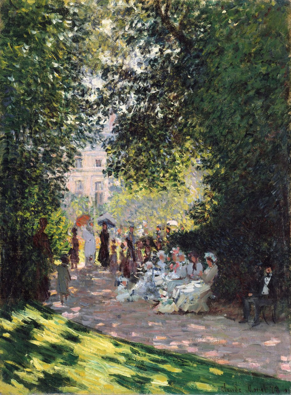 Parc Monceau द्वारा क्लाउड मोनेट