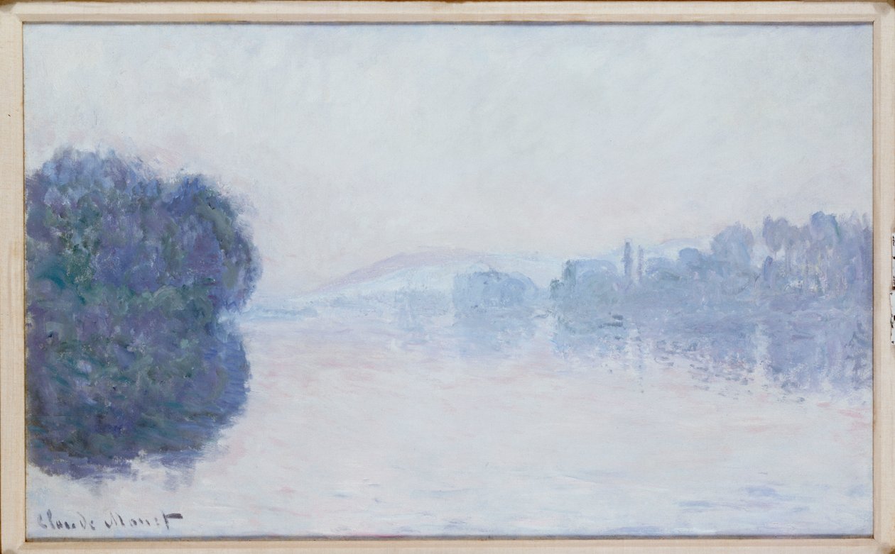 वर्नोन, मार्निंग इफ़ेक्ट के पास द सीन, c.1894 द्वारा क्लाउड मोनेट