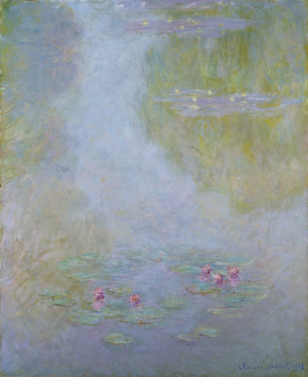 'वाटरलिली', 1908 द्वारा क्लाउड मोनेट