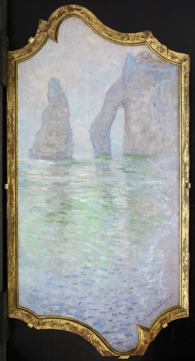 एवरेट, सुई और गेट ऑफ एवल, 1885-86 द्वारा क्लाउड मोनेट