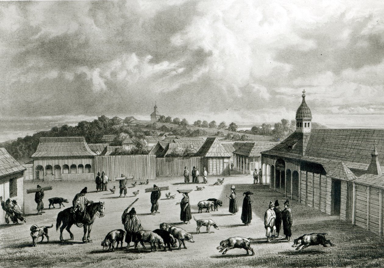 सैन-कार्लोस डे चिलो का वर्ग, 1835] द्वारा क्लाउडियो गे