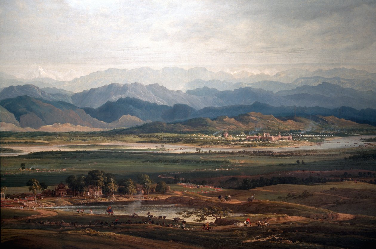 237634 के कैनवास विस्तार पर हेस्टिंग्स के 1754-1826 1814-15 तेल के फ्रांसिस मार्केस का मार्च द्वारा कर्नल चार्ल्स जोसेफ डॉयल