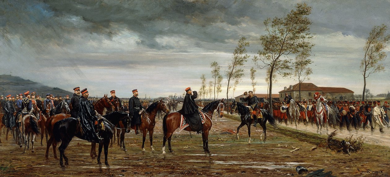 मेट्ज़ से हैंडओवर, 1876 द्वारा कॉनरेड फ्रीबर्ग