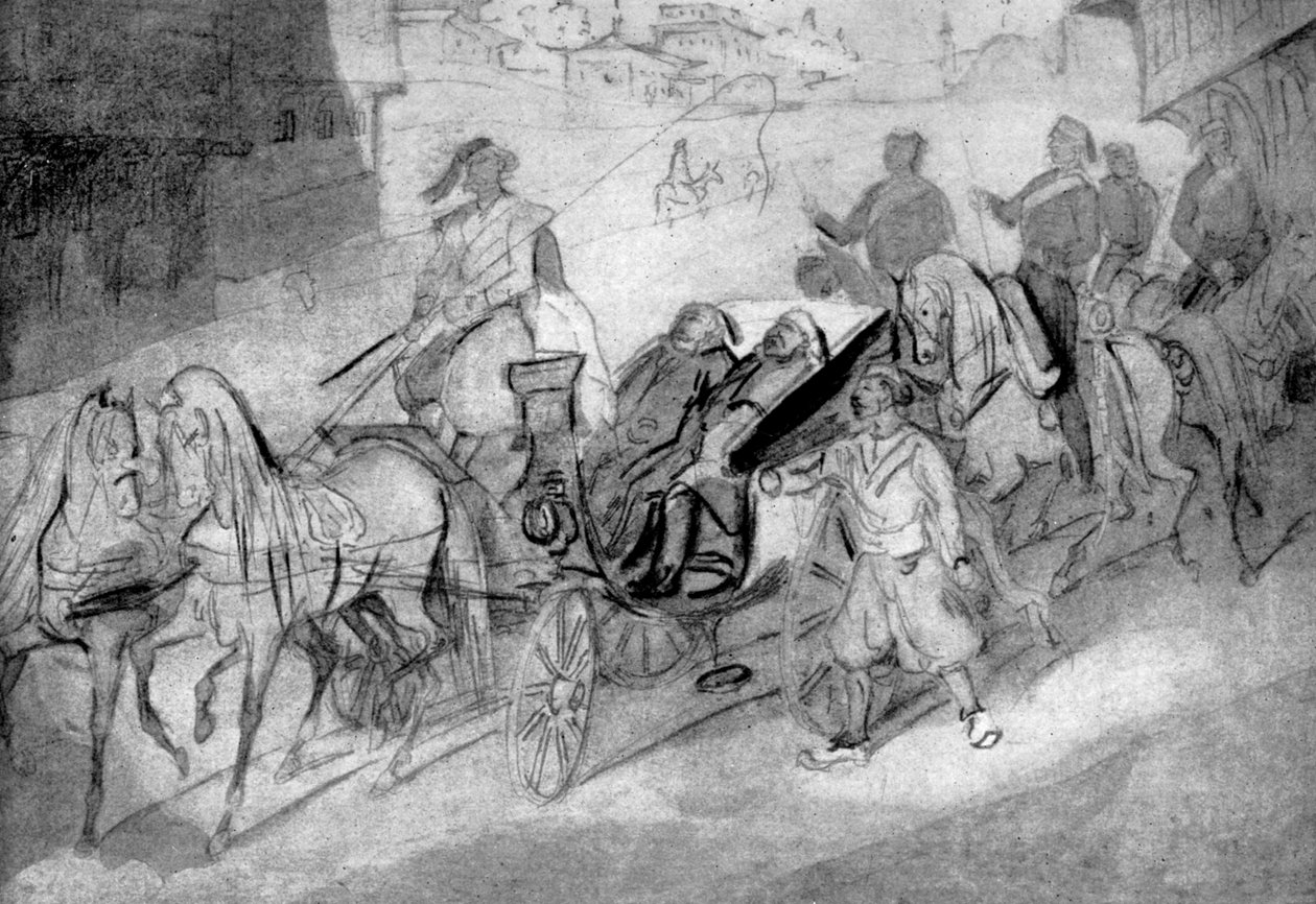 तुर्की के अधिकारी, 1930 द्वारा कॉन्स्टेंटिन दोस्तों