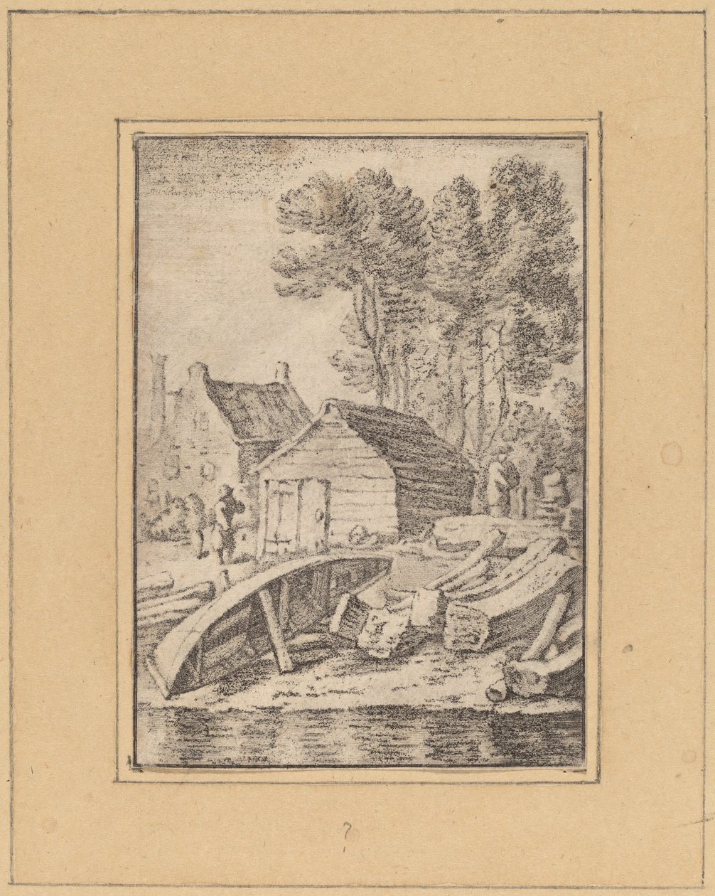 शिपयार्ड, 1761, 1765 प्रकाशित। द्वारा कॉर्नेलिस प्लोस वैन अम्स्टेल