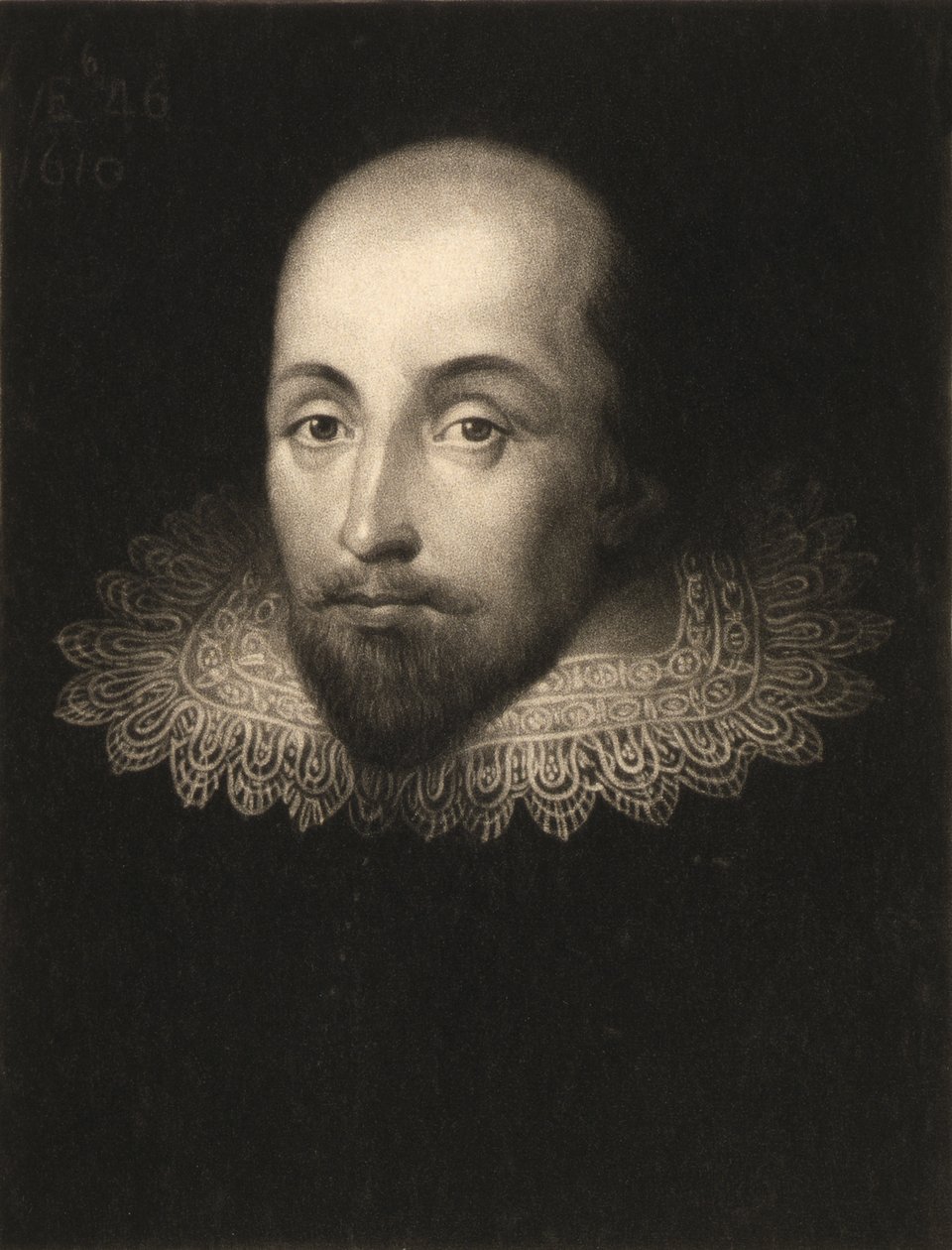 विलियम शेक्सपियर (1564-1616), चार्ल्स टर्नर (1773-1857) द्वारा उत्कीर्ण द्वारा कॉर्नेलियस जैनसेन वैन सेउलेन