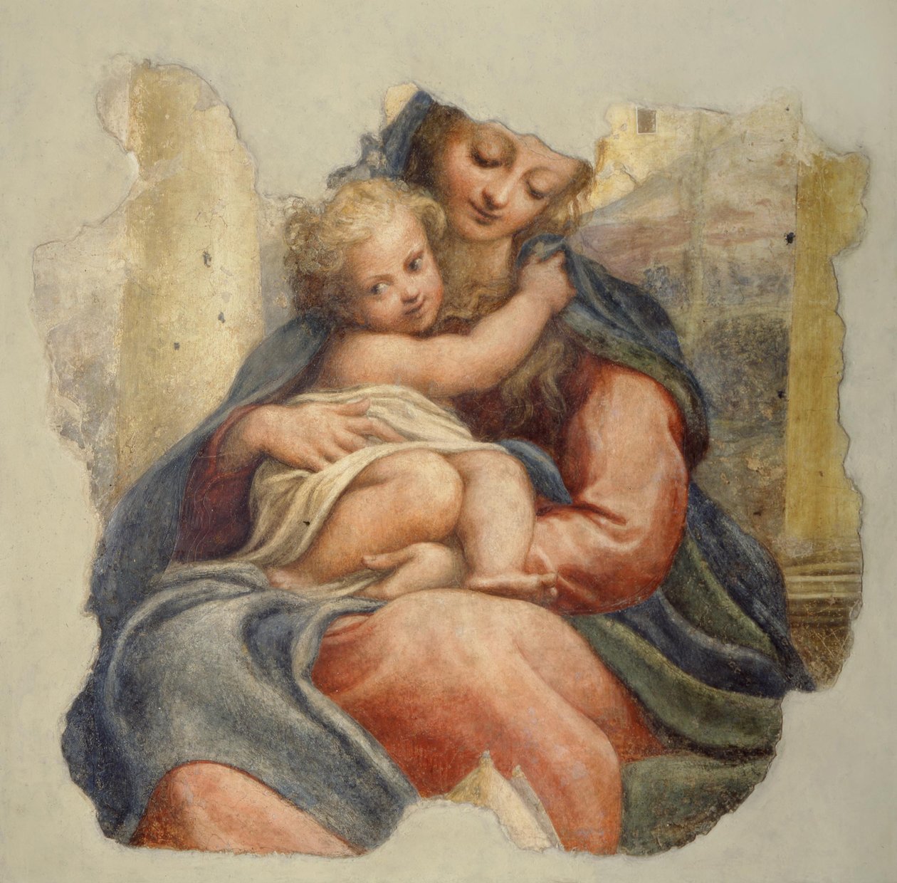 मैडोना डेला स्काला, सीए 1524 द्वारा Correggio