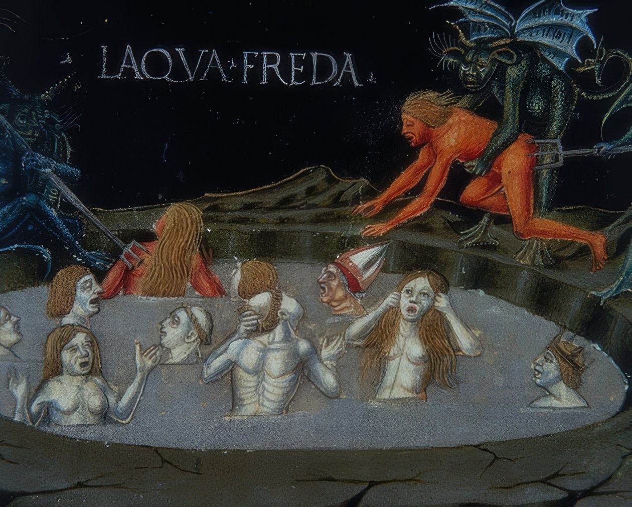 हॉलेनस्ट्राफन (c.154r)। 1476 द्वारा क्रिस्टोफोरो डी प्रेडिस