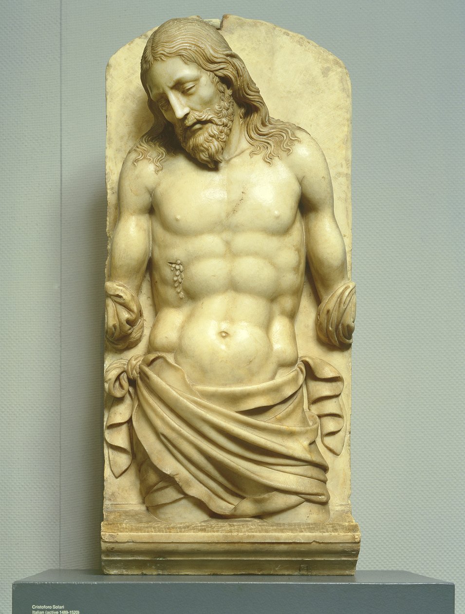 द डेड क्राइस्ट, c.1500 (संगमरमर) द्वारा क्रिस्टोफ़ोरो सोलारी