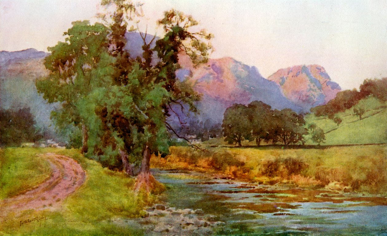 येवडेल क्रैग्स, कोनिस्टन, कुम्ब्रिया, 1924-1926 द्वारा कथबर्ट रिग्बी