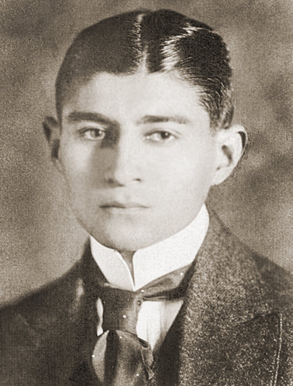 फ्रांज काफ्का का चित्रण, (1883 - 1924) द्वारा चेक स्कूल