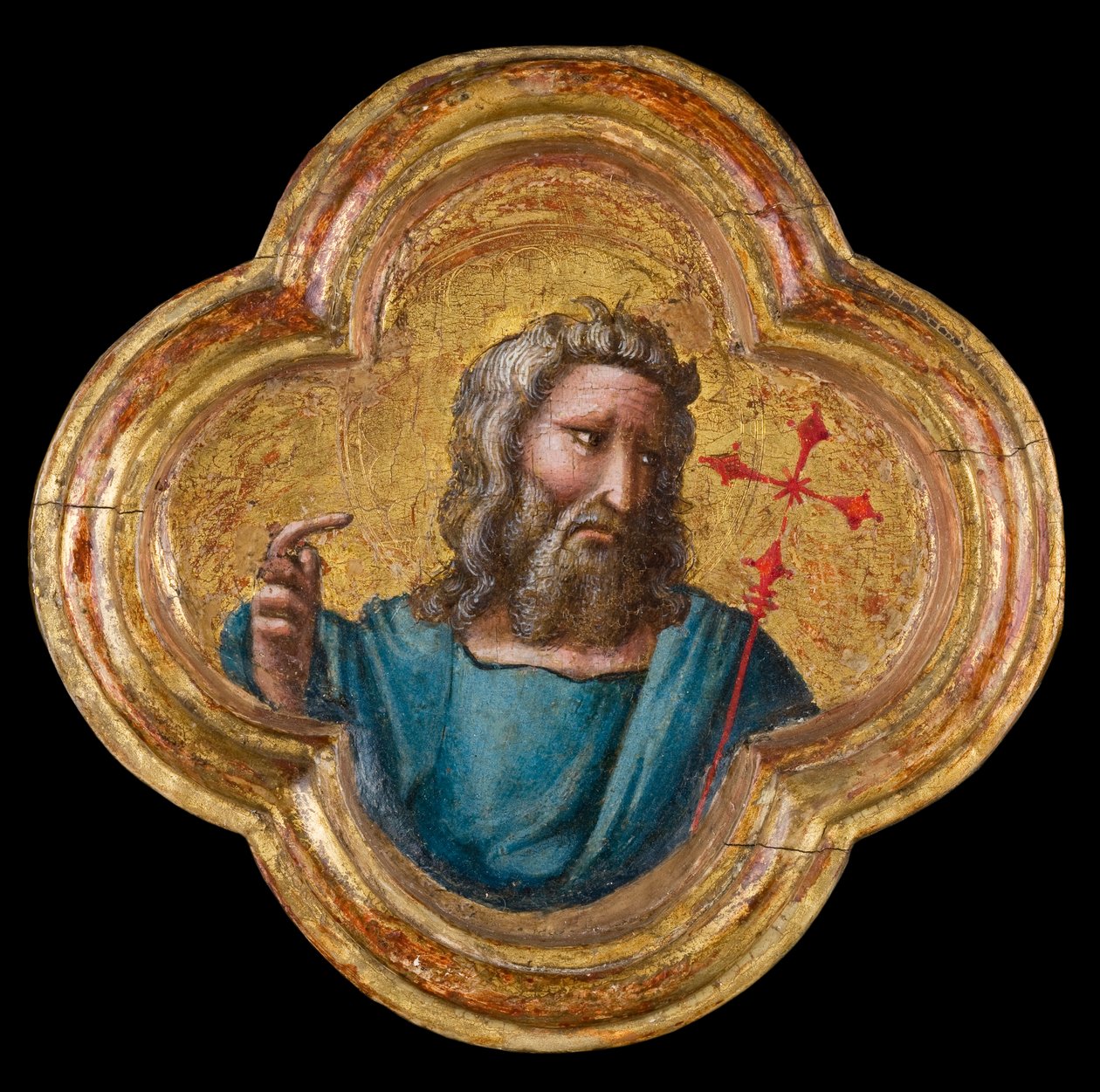 सेंट जॉन द बैप्टिस्ट, 137077 (पैनल पर तापमान) द्वारा Dalmasio di Jacopo Scannabecchi डालमासियो di Jacopo Scannabecchi