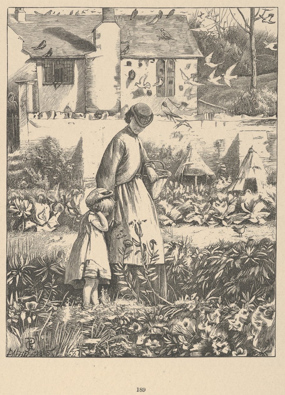 द आईलैंड बी फ्रॉम वेसाइड पोसीज: ओरिजिनल पोयम्स ऑफ द कंट्री लाइफ, 1867। द्वारा Dalziel ब्रदर्स