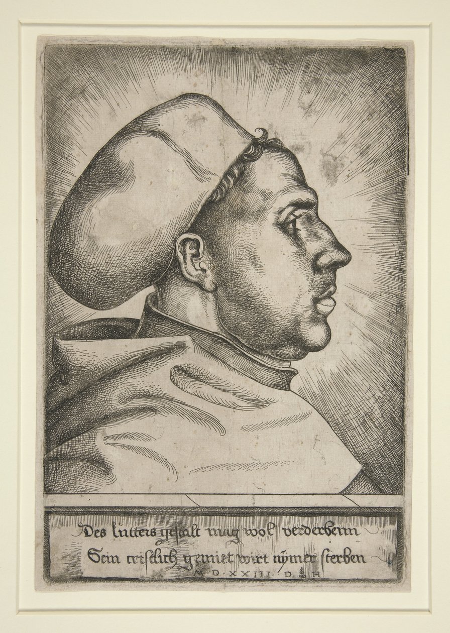 मार्टिन लूथर, 1523 द्वारा डेनियल होफ़र