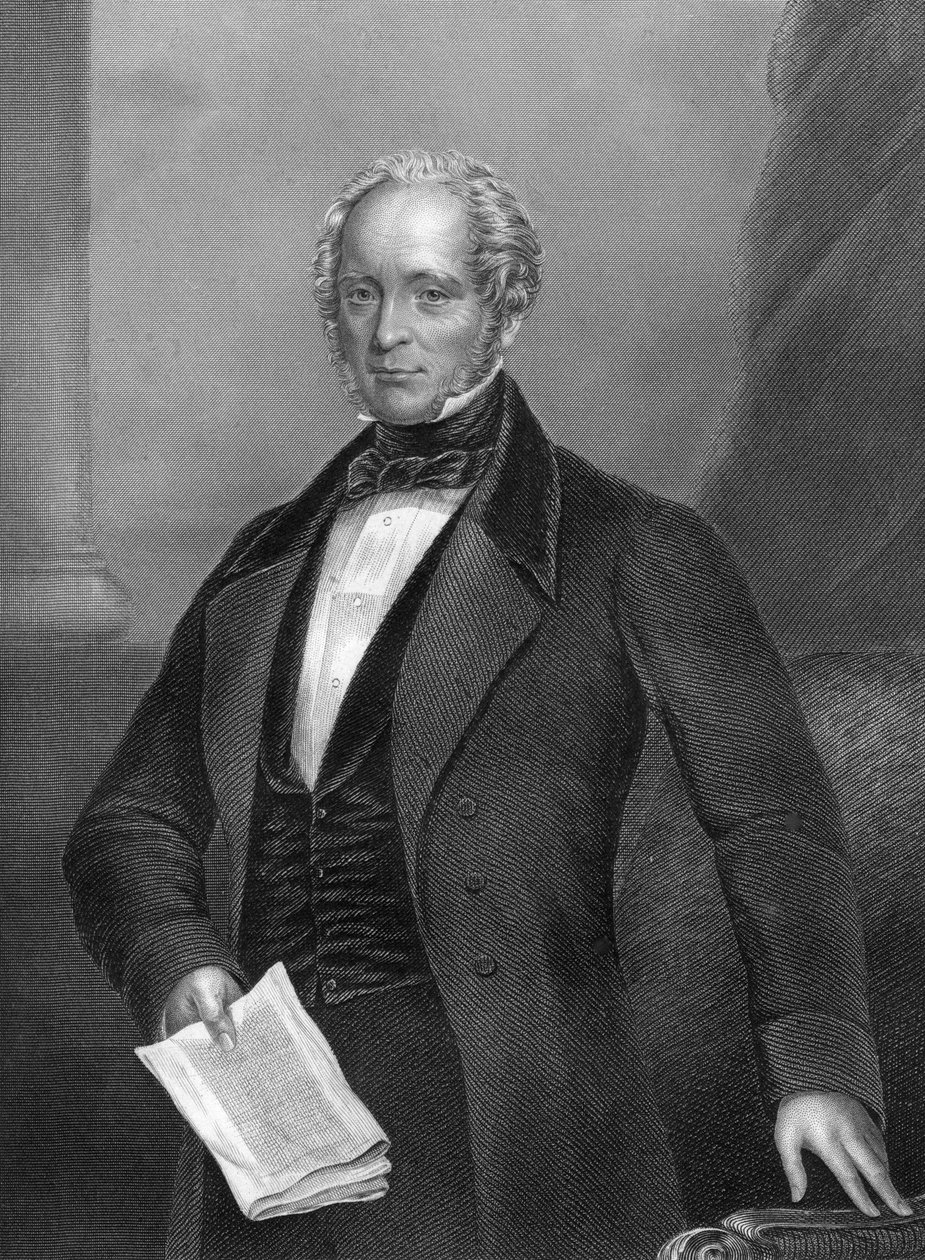 हेनरी जॉन टेम्पल 1784-1865, तीसरा विस्काउंट पामर्स्टन, ब्रिटिश स्टेटमैन, 1857। द्वारा डैनियल जॉन पाउंड