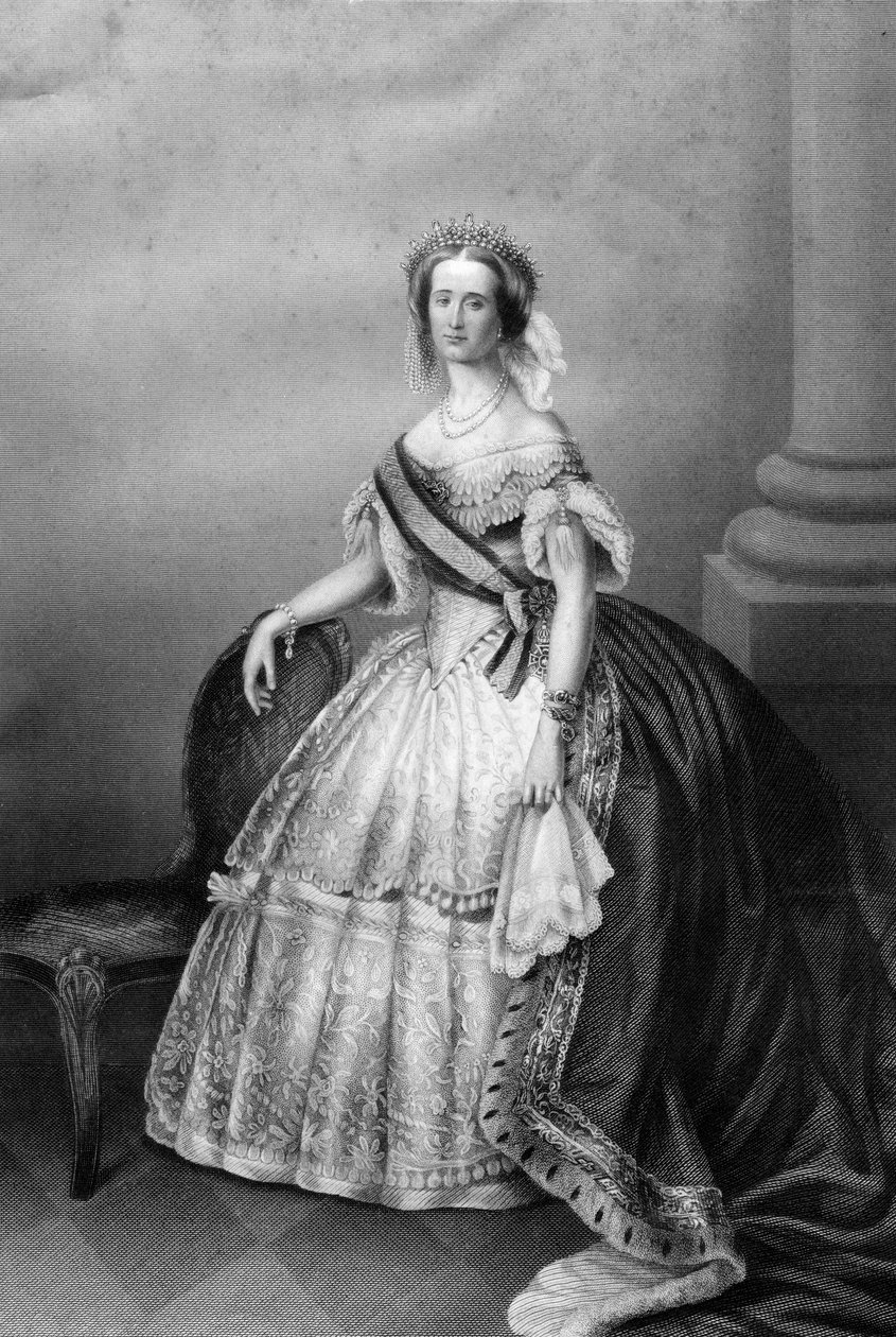 फ्रेंच की महारानी, c1860। द्वारा डैनियल जॉन पाउंड