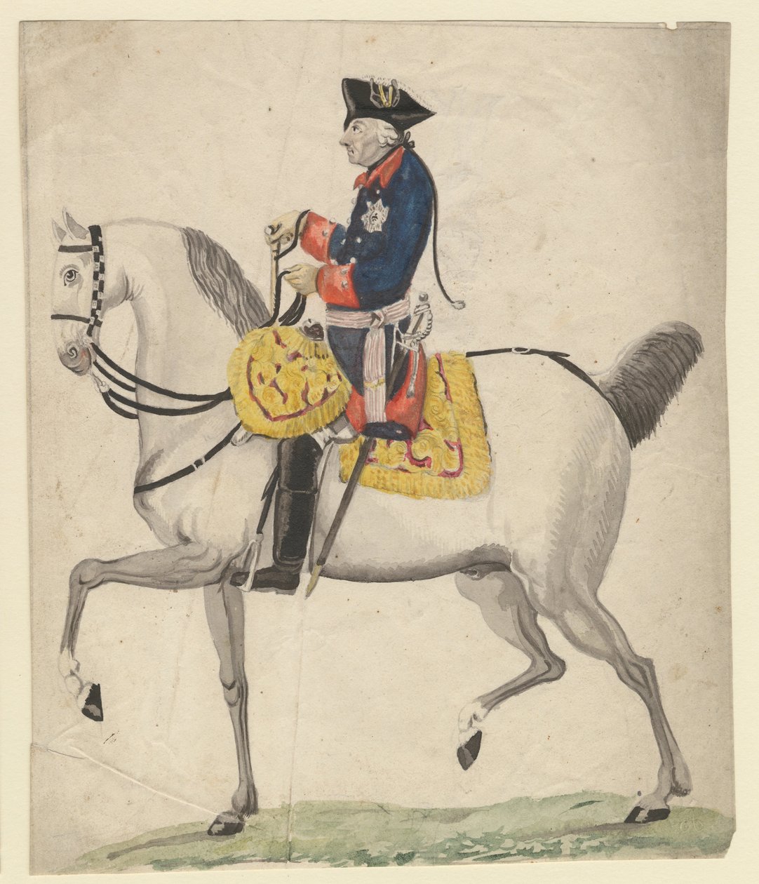 प्रशिया का फ्रेडरिक II, 1785 द्वारा डैनियल निकोलस चोडोवेकी