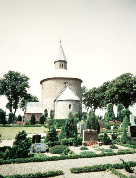 Bjernede चर्च, 1125-75 बनाया गया द्वारा डेनिश स्कूल