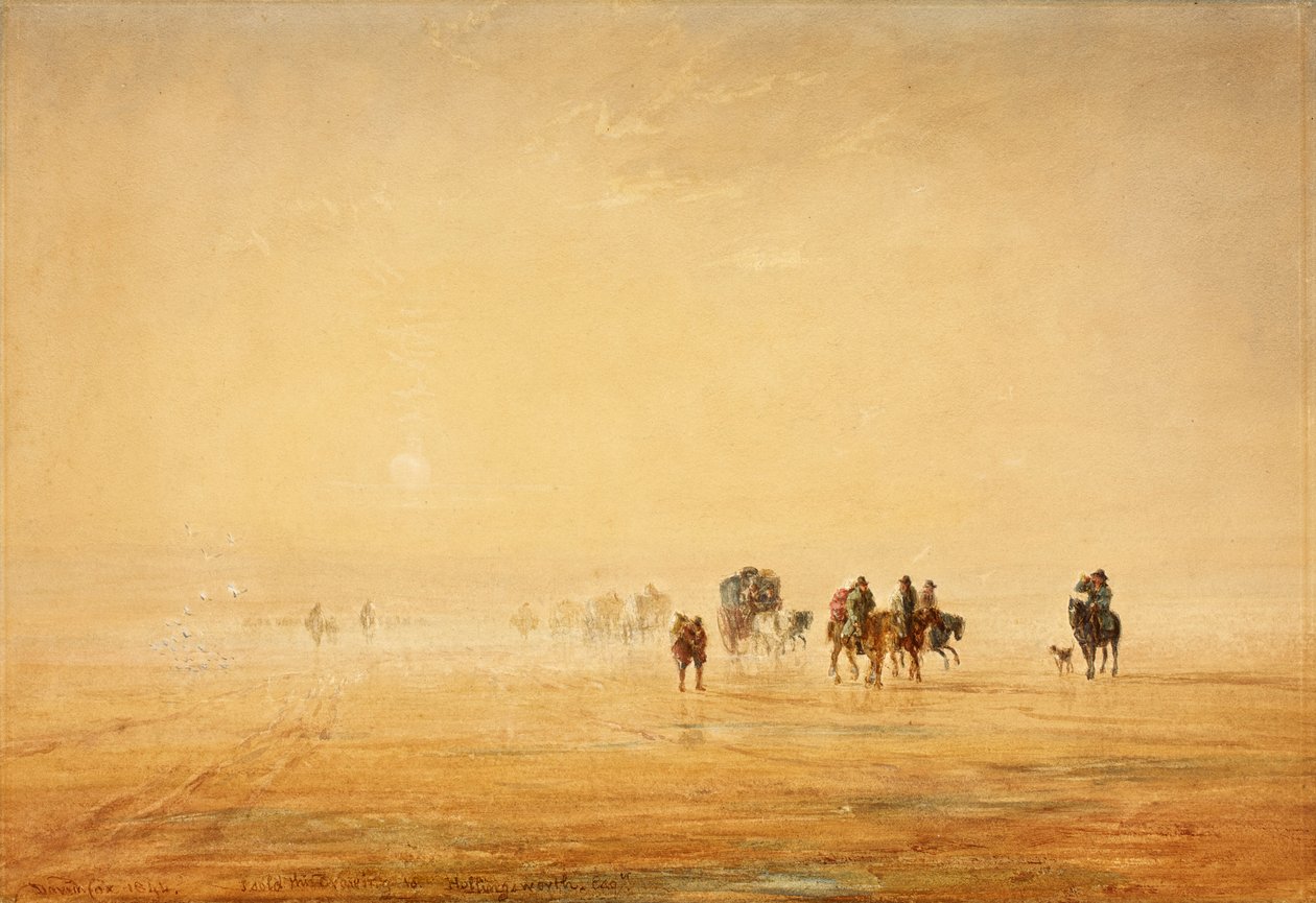 लैंकेस्टर सैंड्स, 1844 द्वारा डेविड कॉक्स