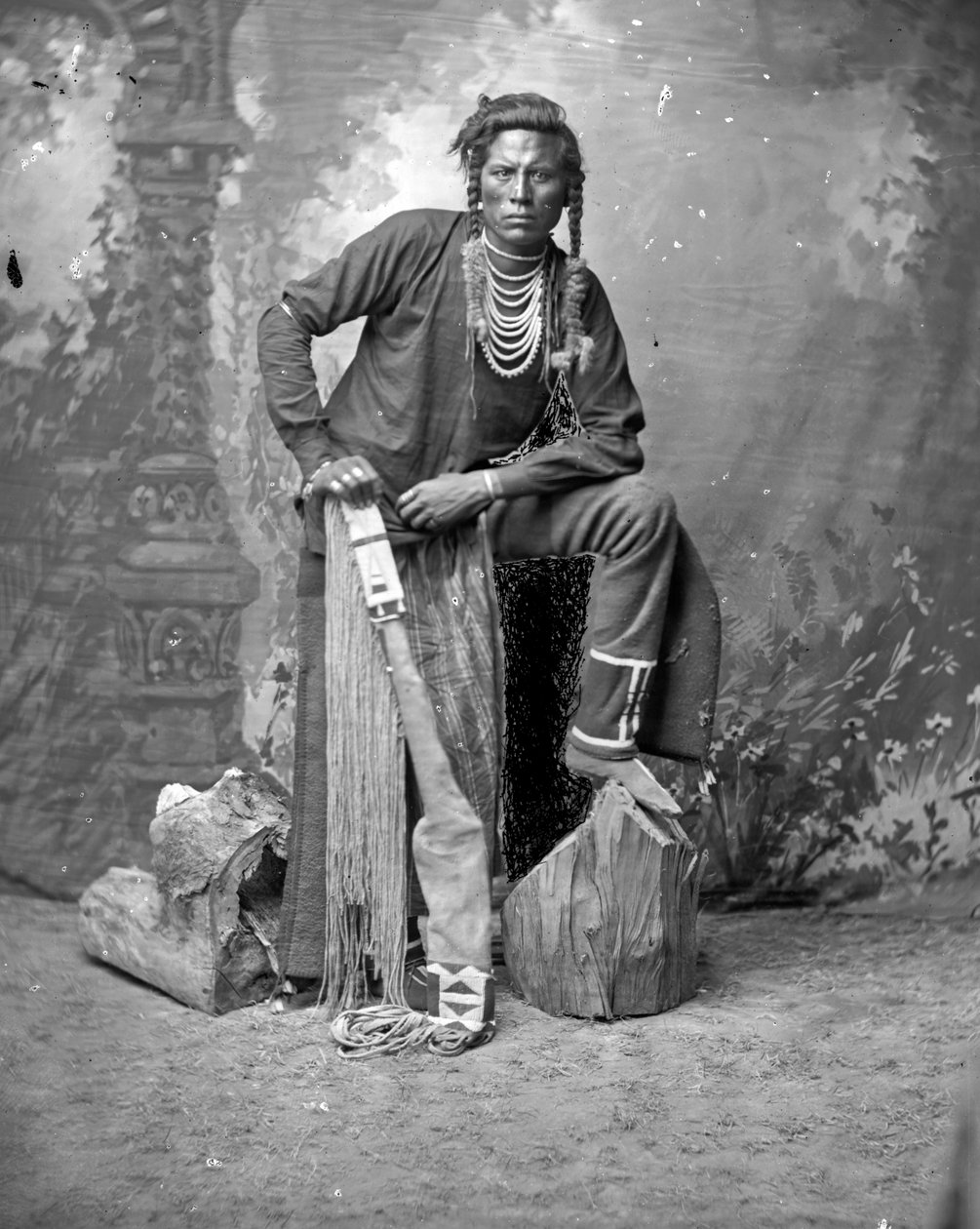 कर्ली, क्रो स्काउट, 1880 के दशक द्वारा डेविड फ्रांसिस बैरी