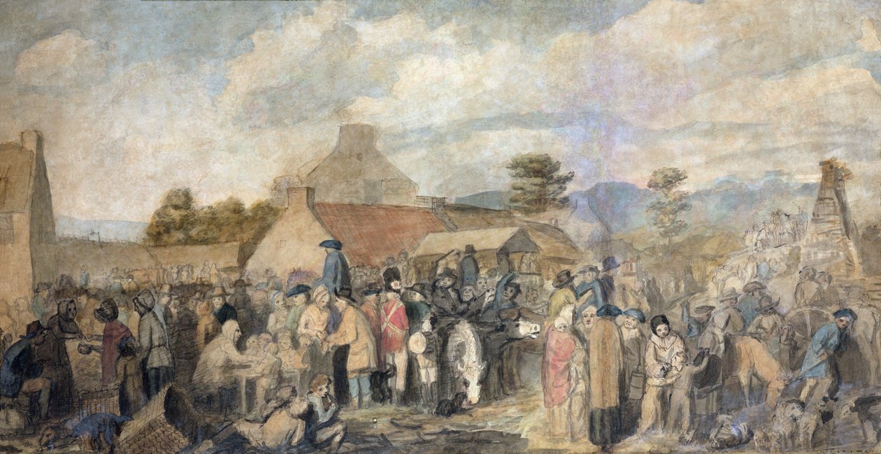 पिटलेस मेला, 1804 द्वारा डेविड विल्की