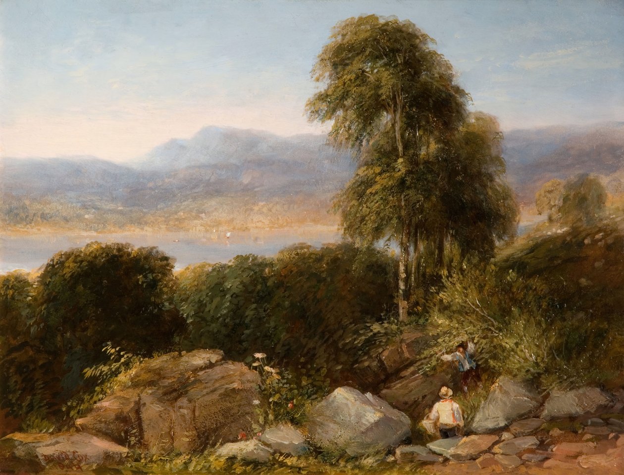 विंडरमेयर, 1844। द्वारा डेविड कॉक्स बड़े