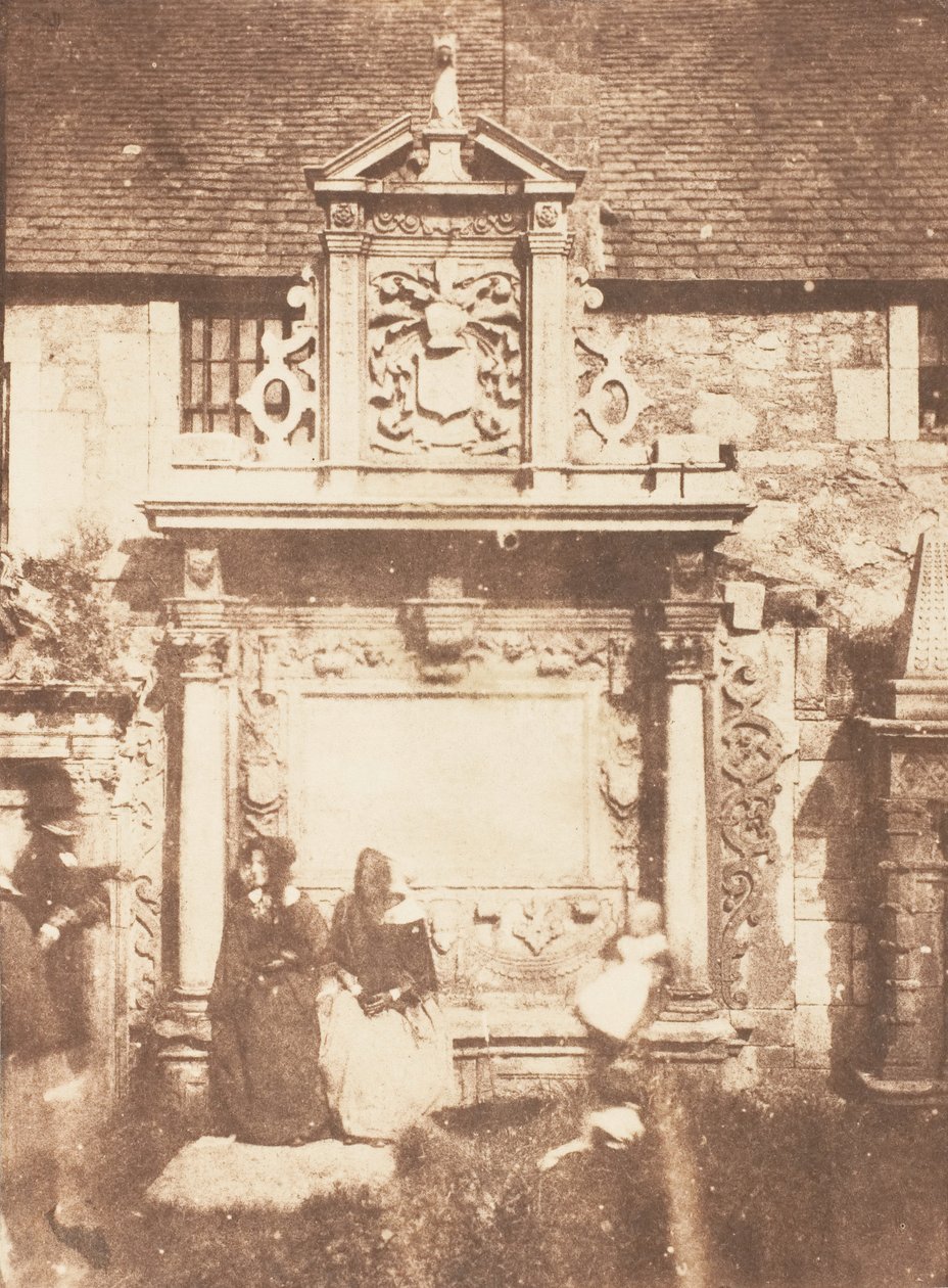एडिनबर्ग। Greyfriars क़ब्रिस्तान, 1843-47। निर्माता: डेविड ऑक्टेवियस हिल, रॉबर्ट एडमसन, हिल और एडमसन। द्वारा हिल और एडमसन