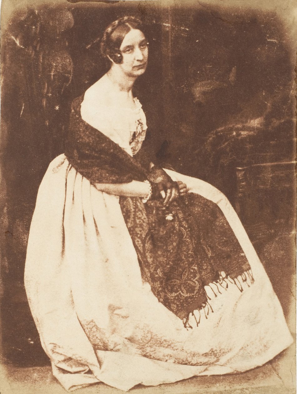 लेडी एलिजाबेथ ईस्टलेक, 1843-47। निर्माता: डेविड ऑक्टेवियस हिल, रॉबर्ट एडमसन, हिल और एडमसन। द्वारा हिल और एडमसन