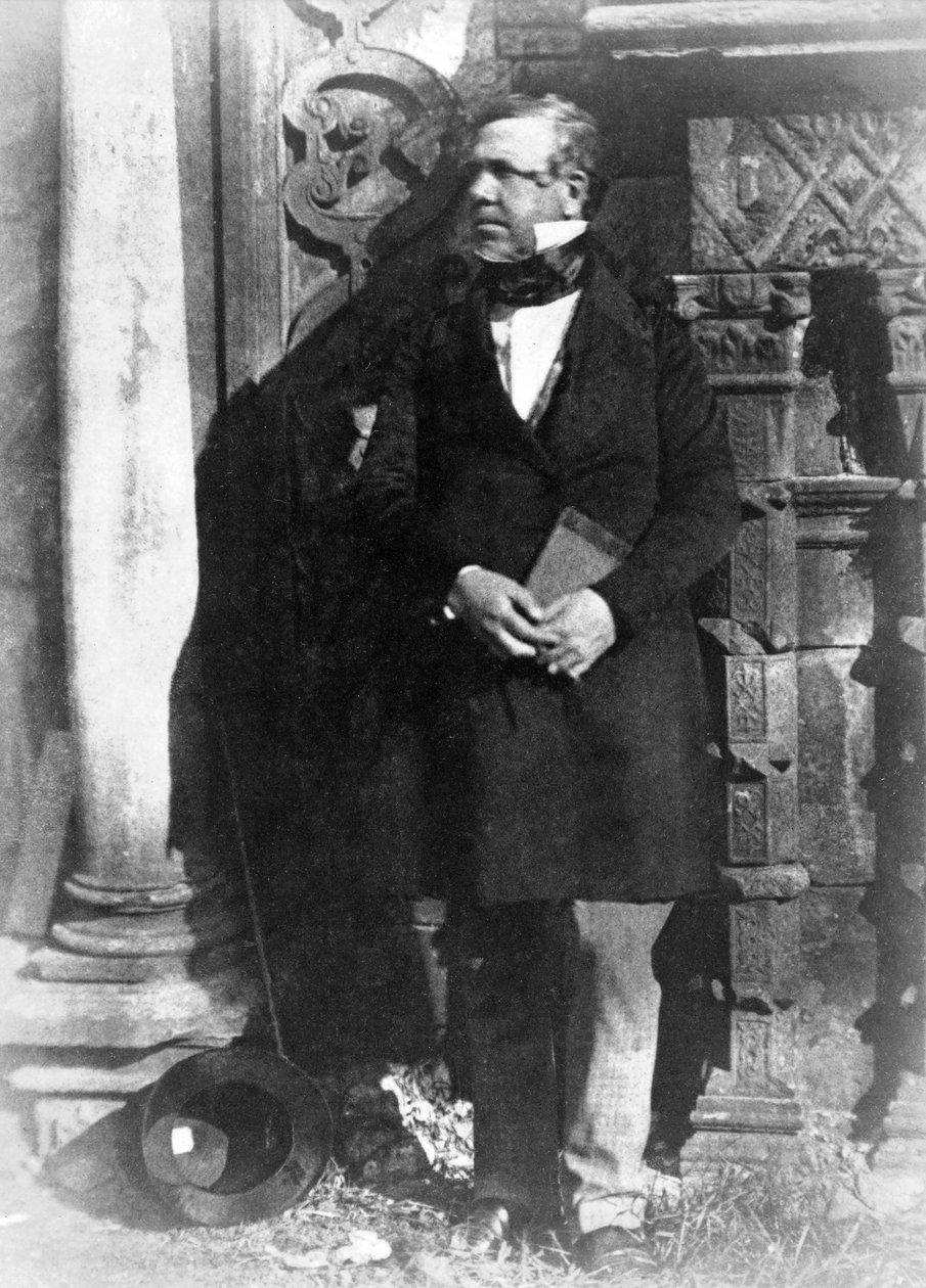 डेविड रॉबर्ट्स, आरए, पब का पोर्ट्रेट। 1844 (कैलोटाइप फोटो प्रिंट) द्वारा डेविड ऑक्टेवियस हिल