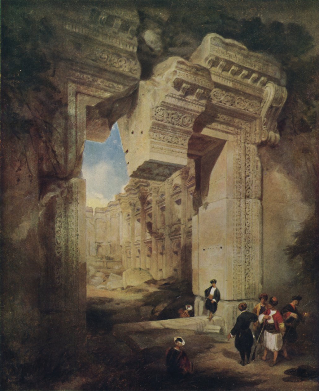 बालबेक, 1841, 1922। द्वारा डेविड रॉबर्ट्स