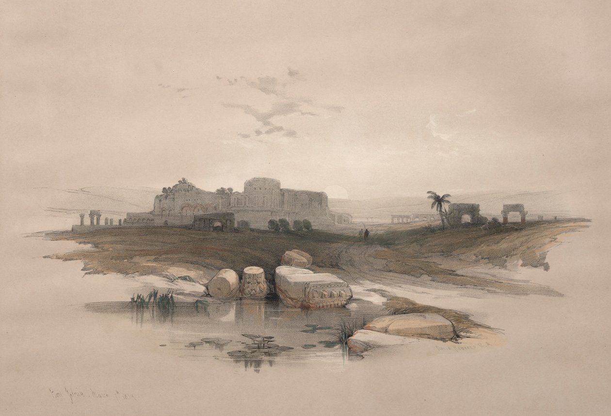 एलुथेरोपोलिस या आधुनिक बीट-जिब्रिन, 1839। द्वारा डेविड रॉबर्ट्स