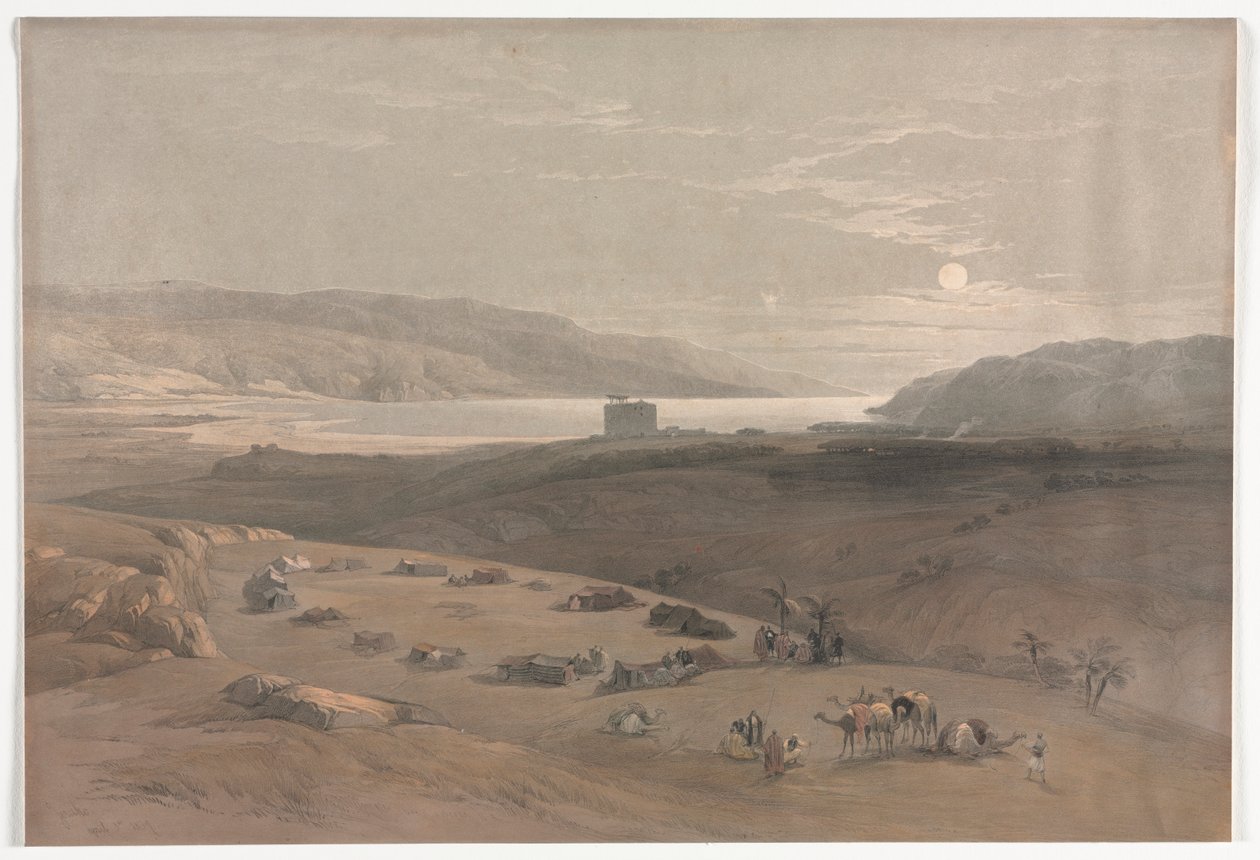 जेरिको, 1839। द्वारा डेविड रॉबर्ट्स