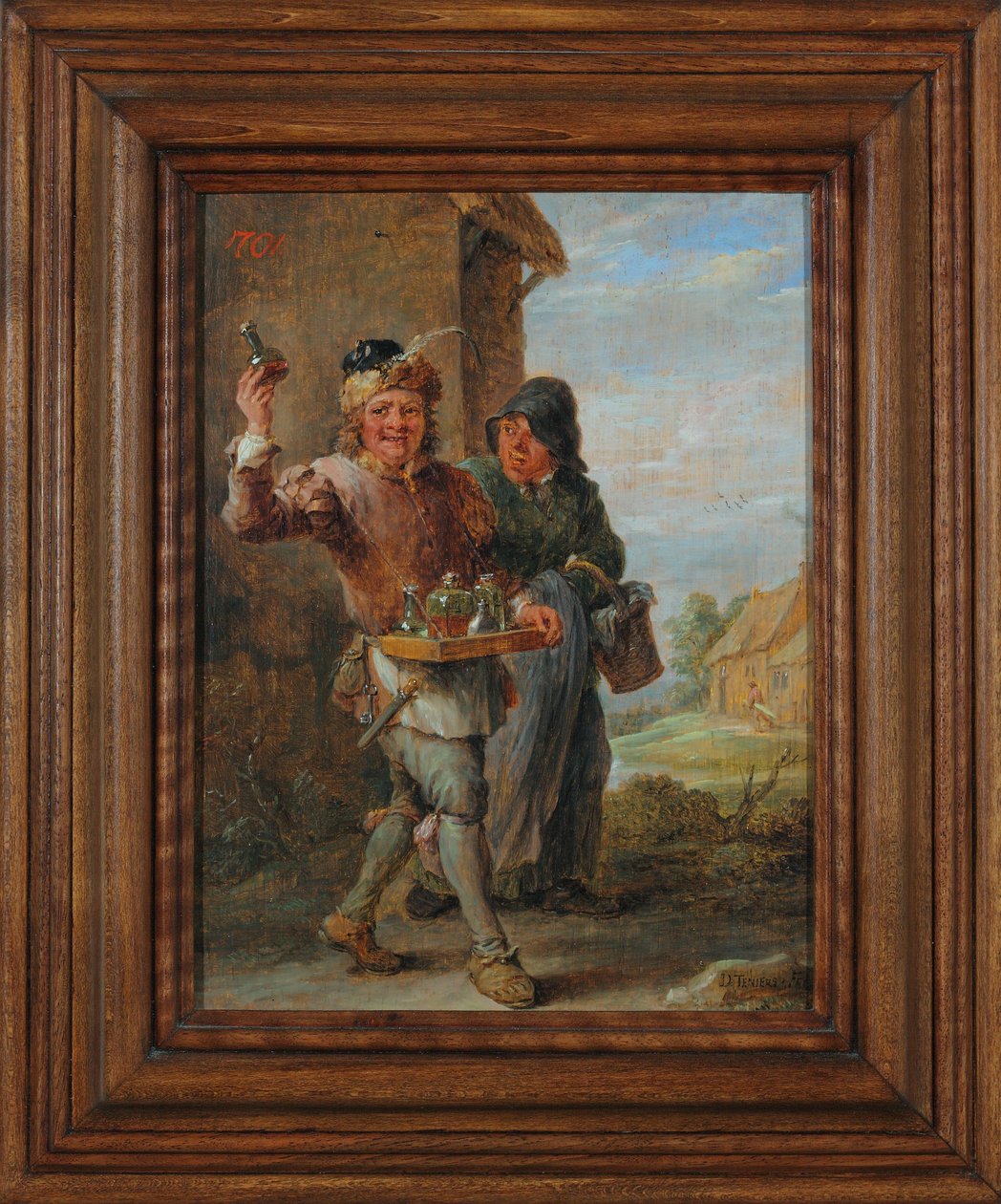 कंट्री फिजिशियन, c.1670 द्वारा डेविड टेनियर्स द यंगर