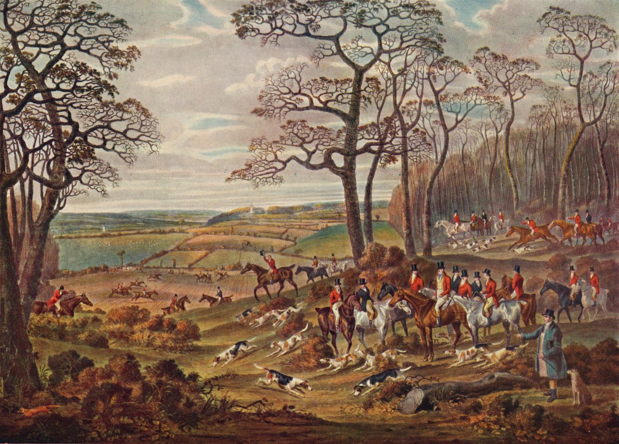 द एसेक्स हंट, 1831, 1922 द्वारा डीन वोल्स्टनहोल